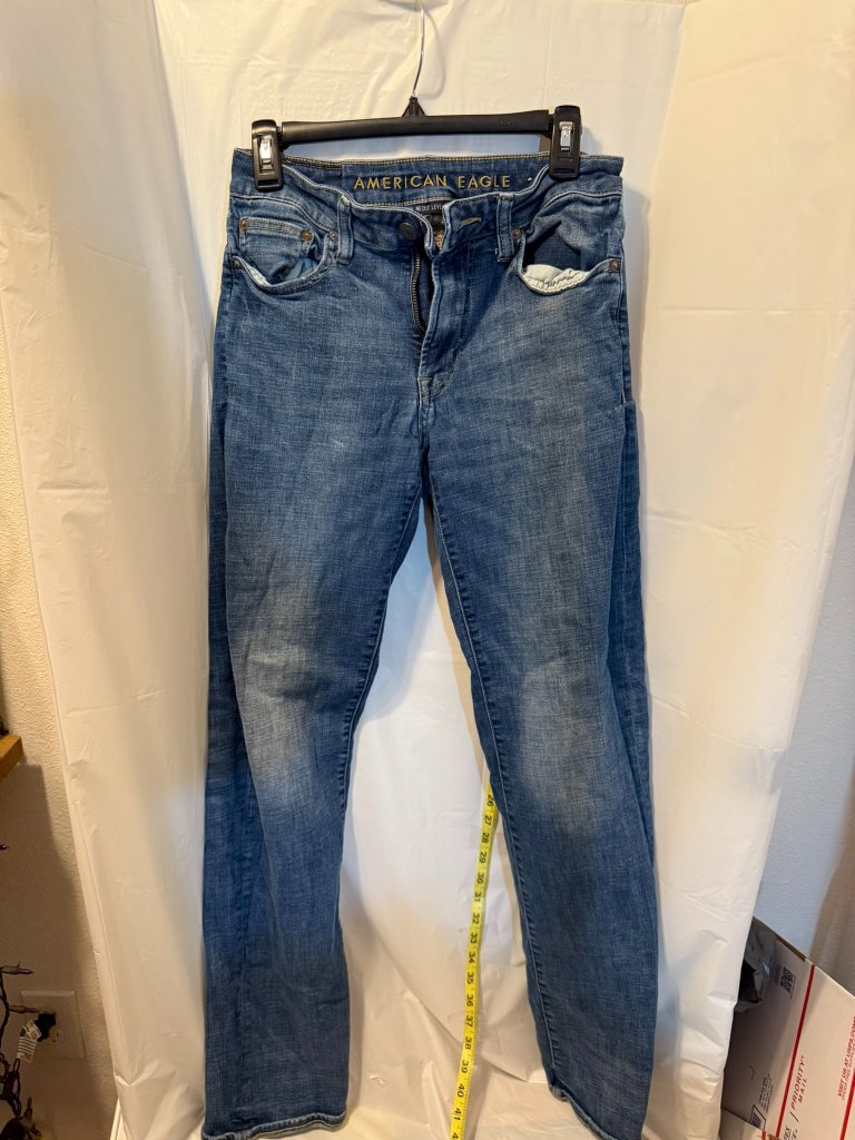 American Eagle Ne(X)T Level Flex Jeans Men’s 30 X 34 Slim Blue Denim 30x34
